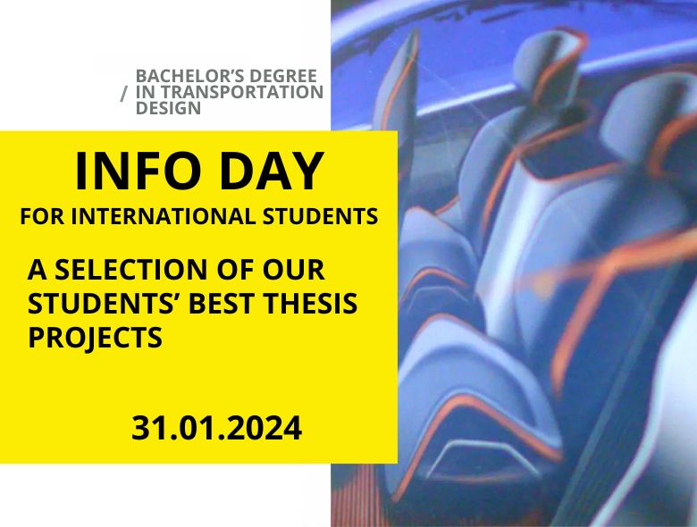 Info Day del corso triennale in Transportation design