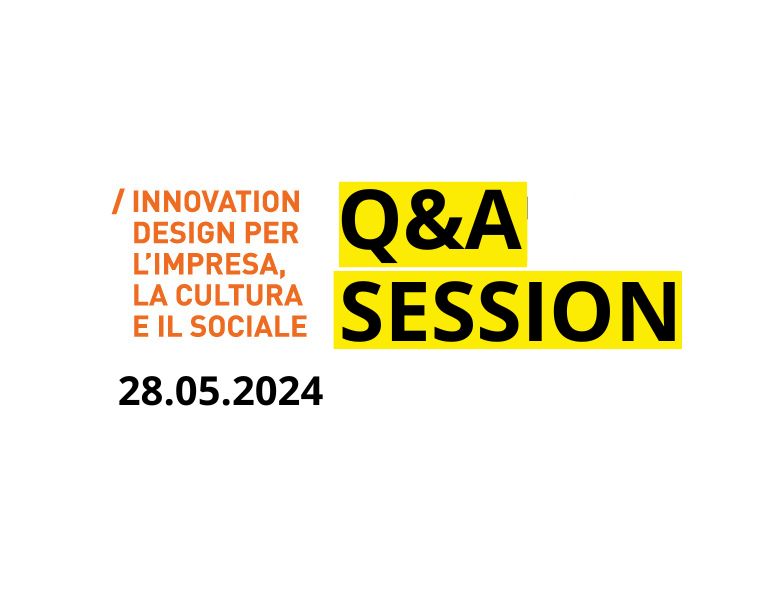 Scopri di più sul corso in Innovation design e partecipa alla sessione di Q&A