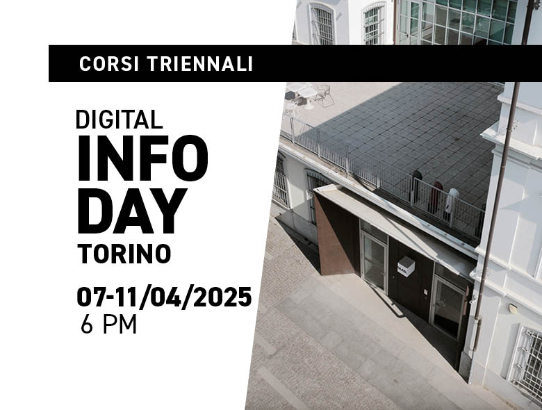Partecipa anche tu alla Digital Info Day Week di IAAD. Torino di Aprile e scopri l'offerta formativa dei corsi triennali in design!