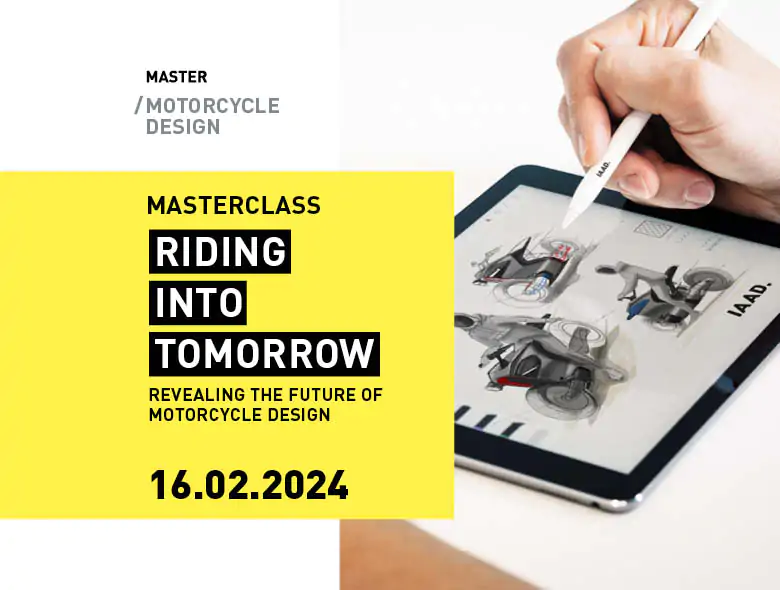Masterclass del Master IAAD. in Motorcycle Design