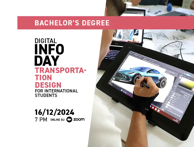 Info Day for International students related to IAAD. BA in Transportation design